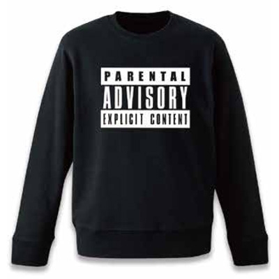 parental advisory スウェット