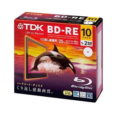 人気商品 TDK 録画用ブルーレイディスク ハードコート仕様 BD-R 25GB 1 