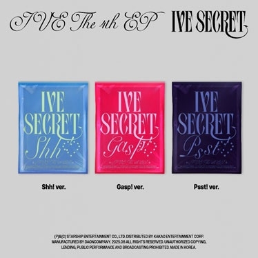 ive secret 新品未開封アルバム　4形態　10set40枚 IVE SECRET: 4th EP (ランダムバージョン)/IVE
