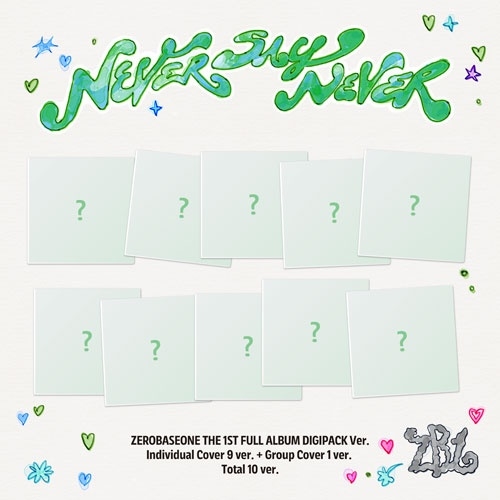 ZB1 ゼベワン ゴヌク everline ラキドロ ビタミン ZEROBASEONE/NEVER SAY NEVER: ZEROBASEONE Vol.1 (DIGIPACK Ver
