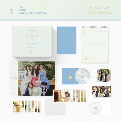 IVE/IVE 2022 WELCOME PACKAGE 〈A RAY OF SUNSHINE〉 ［CALENDAR+DVD］