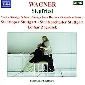 WAGNER:SIEGFRIED -RING CYCLE 3:LOTHAR ZAGROSEK(cond)/STUTTGART STATE ORCHESTRA/ETC