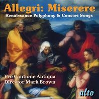 G.Allegri: Miserere - Renaissance Polyphony & Consort Songs