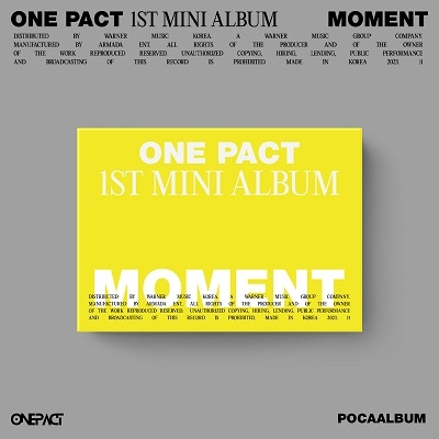 One Pact/Moment: 1st Mini Album (ランダムバージョン)