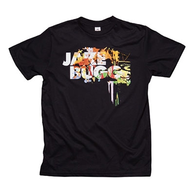 Jake Bugg/Black Paint Splatter Album Art T-Shirt Sサイズ