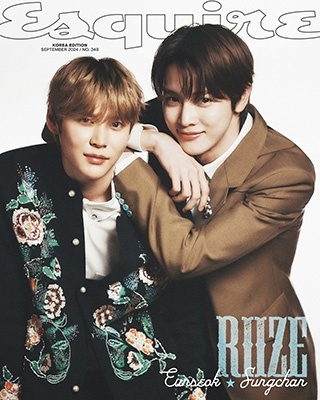 Esquire KOREA 2024年9月号＜EUNSEOK&SUNGCHAN (D)＞