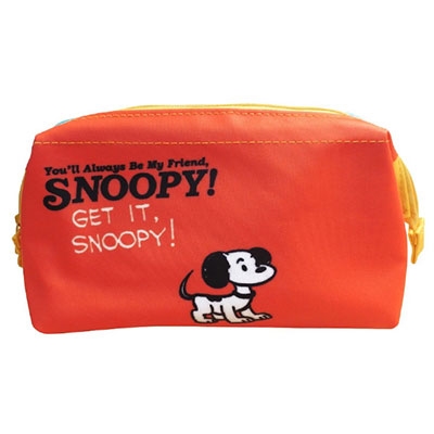 SNOOPY ワイヤー入りコスメポーチ/スヌーピー