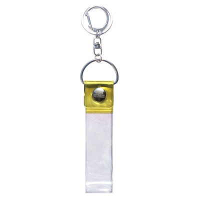 「タワレコ 銀テープキーホルダー Yellow」 Accessories