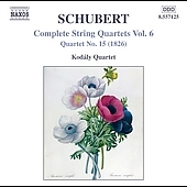 Schubert:Complete String Quartets Vol.6:No.15/5 German Dances D.90:Kodaly Quartet