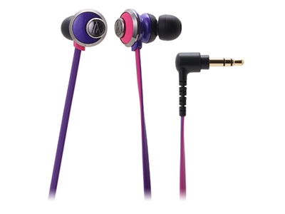audio-technica インナーイヤーヘッドホン ATH-CKF77 Pink Purple Headphone／Earphone