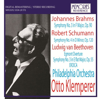 åȡڥ顼/Brahms Symphony No.3 Beethoven Egmont Overture, Symphony No.3 Schumann Symphony No.4[MR2225]