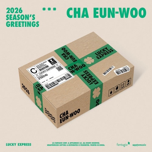 CHA EUN-WOO 2026 SEASON'S GREETINGS [LUCKY EXPRESS] [CALENDAR+GOODS]
