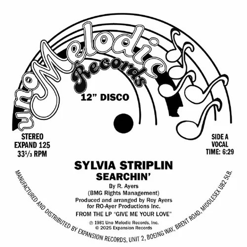 Sylvia Striplin/Searchin'[EXPAND125]