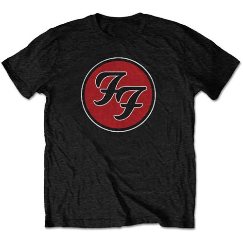 Foo Fighters/FOO FIGHTERS FF Logo (Black)T L[FOOTS-04MBL]