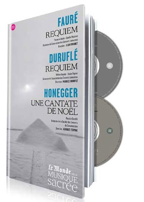 Faure: Requiem Op.48; Durufle: Requiem Op.9; Honegger: Une Cantate de Noel, etc