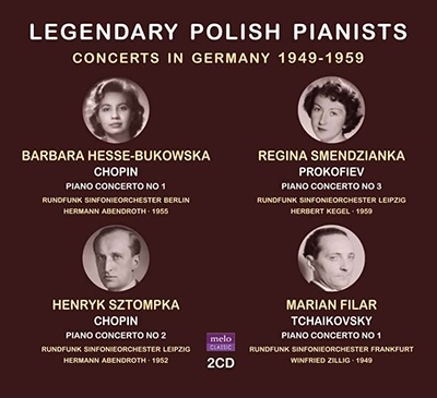 伝説的なポーランドのピアニストたち - ドイツでの演奏会 1949-1959年