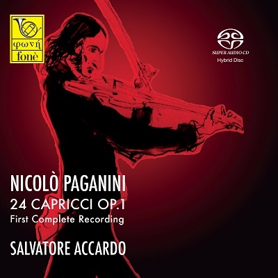 サルヴァトーレ・アッカルド/パガニーニ: 24のカプリース Op.1 (完全 