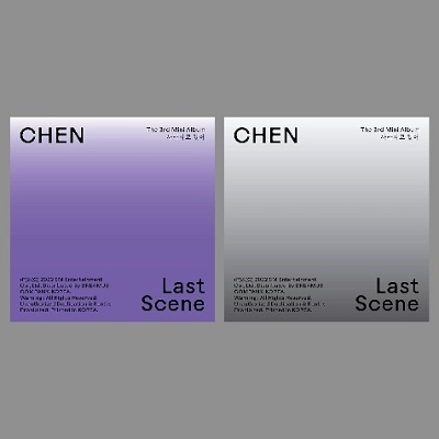 CHEN (EXO)/Last Scene 3rd Mini Album (Photo Book Ver.)(С)[SMK1505]