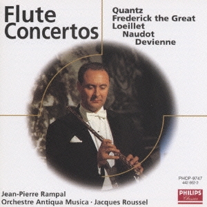 18世紀のフルート協奏曲集