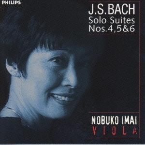 J.S.バッハ:無伴奏チェロ組曲第4･5･6番(ヴィオラ演奏版)