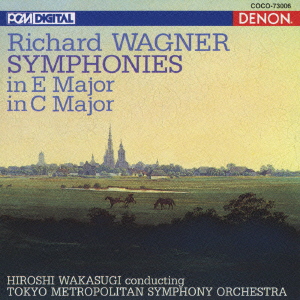 CREST 1000(456) ワーグナー: 交響曲ハ長調, ホ長調 / 若杉弘, 東京都交響楽団