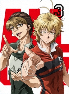 ALL OUT!! 第3巻 ［DVD+CD］＜初回限定版＞