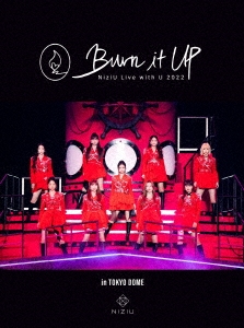 NiziU Live with U 2022 "Burn it Up" in TOKYO DOME ［2Blu-ray Disc+フォトカード+オリジナル銀テープ］＜完全生産限定盤＞