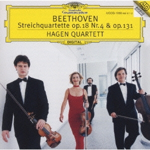 ベートーヴェン:弦楽四重奏曲 第4番 作品18の4
