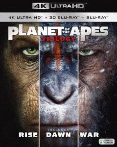 猿の惑星：創世記　ジェネシス、ライジング、グレートウォー　DVD Blu-ray