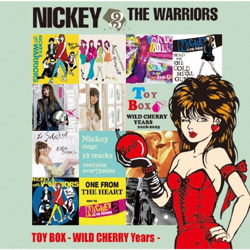 NICKEY &THE WARRIORS/TOY BOX WILD CHERRY Years 2018-2025[WCCD009]