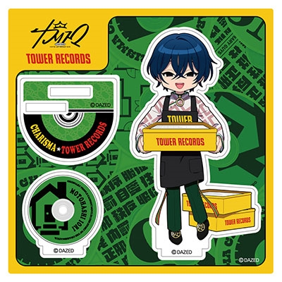 カリスマ × TOWER RECORDS トレーディングホログラム缶バッジ(全7種