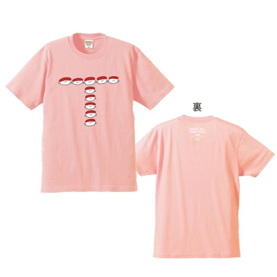 おしゅし × TOWER RECORDS Tシャツ ベビーピンク XLサイズ