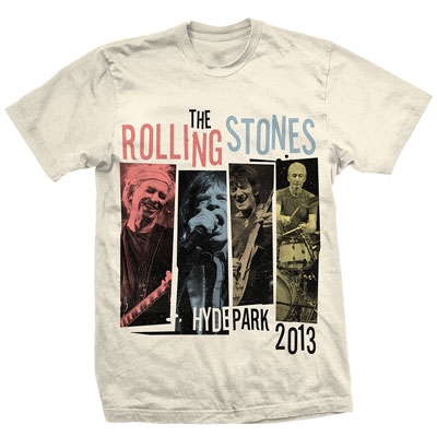 The Rolling Stones/The Rolling Stones Band Bars Hyde Park T-shirt ...
