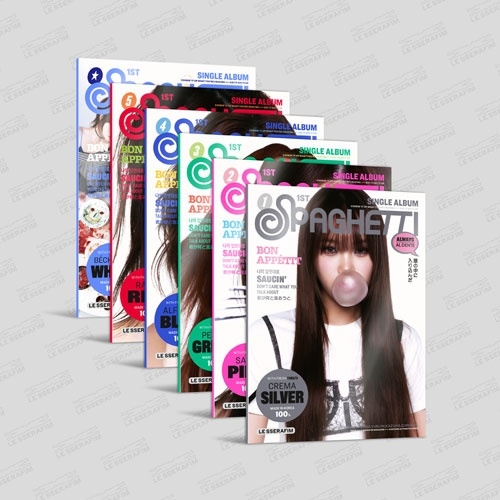 SPAGHETTI: 1st Single (COMPACT ver.)(ランダムバージョン)/LE