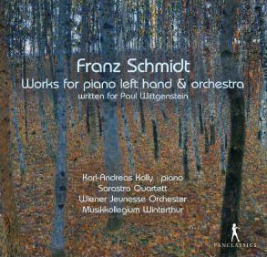 F.シュミット: ヴィトゲンシュタインの左手に捧ぐピアノ協奏曲, 五重奏曲, 他