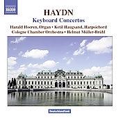 Haydn: Keyboard Concertos Hob.18-1, 5, 8, 7, 10 / Harald Hoeren(org), Ketil Haugsand(cemb), Helmut Muller-Bruehl(cond), Cologne Chamber Orchestra