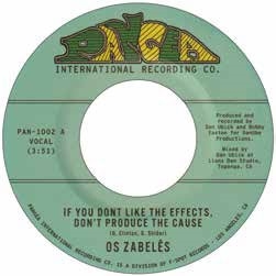Os Zabeles/If You Don't Like the Effects,Don't Produce the Cause/Back In Our Minds[PAN-1002]