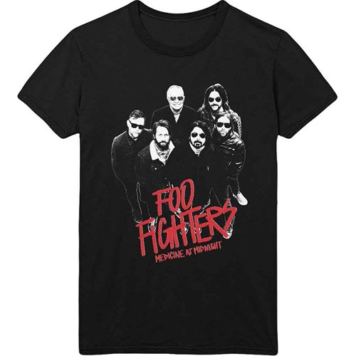 FOO FIGHTERS Medicine At Midnight Photo (Black)Tシャツ L