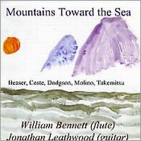 EBAExlbg/Mountains Toward the Sea - Works for Flute and Guitar - Beaser, Coste, Dodgson, Molino, Takemitsu[BEEP34]
