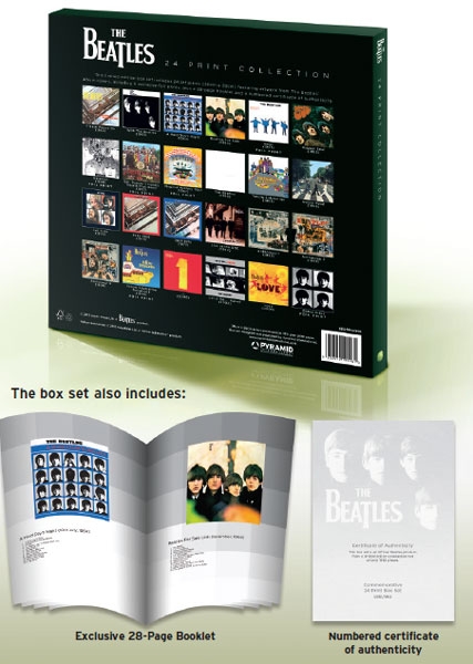 Beatles 50周年アートプリント アニバーサリーボックス | itakt.no