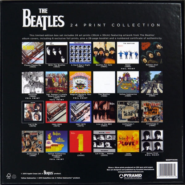 The Beatles/THE BEATLES アートプリント 50th Anniversary Box Set