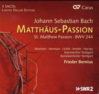J.S.Bach: Matthaus-Passion BWV.244＜限定盤＞