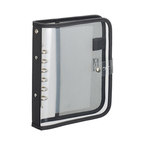 Myfa クリヤーバインダー チャコールブラック