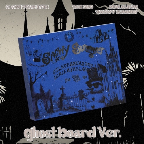 close your eyes ケンシン&ソンミン タワレコ パネル セット CLOSE YOUR EYES/Snowy Summer: 2nd Mini Album (Ghost Board Ver.)