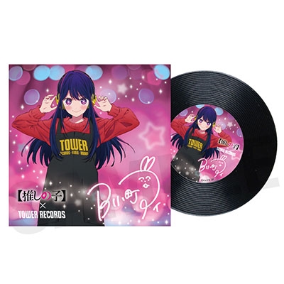 アニメ【推しの子】 × TOWER RECORDS トレーディング レコードコースター (全3種)