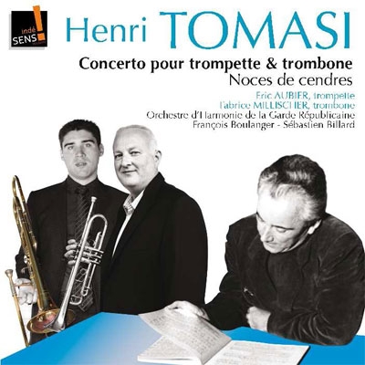 トマジと, フランスの吹奏楽 - トランペット協奏曲, トロンボーン協奏曲, 遺灰の婚礼, 3本のトランペットのための組曲
