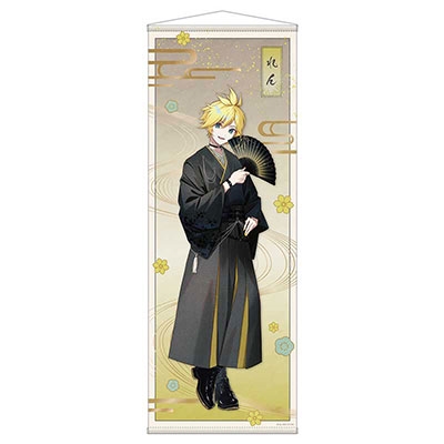 初音ミク New Year SHOP 2024 等身大タペストリー / 鏡音レン