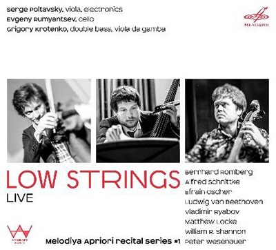 른塦ݥ륿ե/Low Strings - Live - Melodiya Apriori Recital Series Vol.1[MEL1002476]