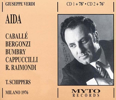 Verdi: Aida / Thomas Schippers, Orchestra del Teatro alla Scala di Milano, Montserrat Caballe, etc