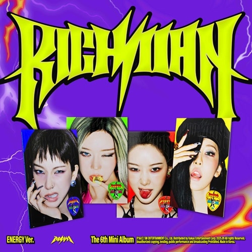 Rich Man: 6th Mini Album (ENERGY Ver.)(ランダムバージョン)/aespa